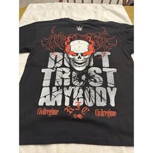 WWE Stone Cold Steve Austin 'Civil Regime' Ovrszed Smll  NWT